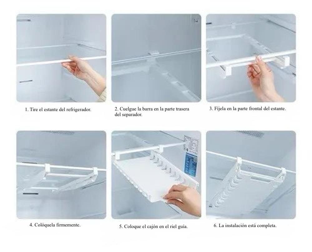 FreshSlide™ – Orden y frescura en tu nevera